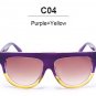 Women Sunglasses Brand Designer Classic Super Star Kim Kardashian celebrity Flat Top Shades Sun Glas