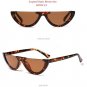 SOLO TU Fashion Trend Semi-Rimless Women Men Sun Glasses Brand Designer Personality Cosy Shades All