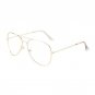 Aviation Metal Frame Sunglasses Female Classic Optics Eyeglasses Transparent Clear Lens Women Men gl