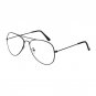 Aviation Metal Frame Sunglasses Female Classic Optics Eyeglasses Transparent Clear Lens Women Men gl