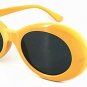 Vazrobe clout goggles Kurt Cobain Glasses Steampunk Vintage Retro Celebrity Hip Hop Sunglasses Men W