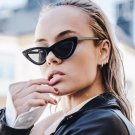 Women Black Red Cat Eye Sunglasses Luxury Brand Designer Small Ladies Sun Glasses Chic Sexy Star Sty