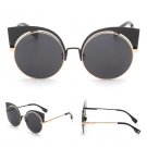 ROAYL GIRL Fashion New Cat Eye Sunglasses Women Elegant Style Sun glasses Women Mirror lens Brand De