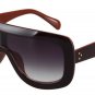 BUKE 2018 Newest  Women Sunglasses Square Glasses Vintage Big Frame Sun Glasses Shades Gradient  UV4