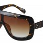 BUKE 2018 Newest  Women Sunglasses Square Glasses Vintage Big Frame Sun Glasses Shades Gradient  UV4