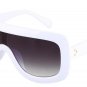 BUKE 2018 Newest  Women Sunglasses Square Glasses Vintage Big Frame Sun Glasses Shades Gradient  UV4