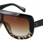 BUKE 2018 Newest  Women Sunglasses Square Glasses Vintage Big Frame Sun Glasses Shades Gradient  UV4