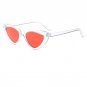 MOLNIYA cute sexy retro cat eye sunglasses women small black white 2018 triangle vintage cheap sun g