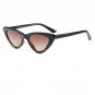 MOLNIYA cute sexy retro cat eye sunglasses women small black white 2018 triangle vintage cheap sun g