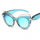 ROYAL GIRL Fashion Cat Eye Sun glasses for Women Big Frame Sunglasses Vintage Brand Designer Glasses