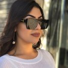 ROYAL GIRL Fashion Sunglasses Women Square Style Personality Exaggerated Original Brand Designer Gla