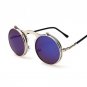 VINTAGE women STEAMPUNK SUNGLASSES round female steam punk OCULOS de sol ladies Men Retro SUN GLASSE