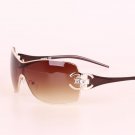 Luxury Diamond Women Sunglasses Women Brand Designer With Logo Gold Frame Goggle Sun glasses For Wom