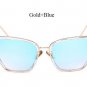 Oversized Sunglasses Women Fashion Cat Eye Sunglasses Vintage Brand Designer Hipster Cateye Sun Glas