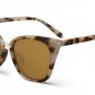Hikulity Eyewears Vintage Cat Eye Sunglasses Women Brand Design Oversized Retro Rivet Mirror Sun Gla