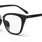 Hikulity Eyewears Vintage Cat Eye Sunglasses Women Brand Design Oversized Retro Rivet Mirror Sun Gla