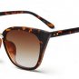 Hikulity Eyewears Vintage Cat Eye Sunglasses Women Brand Design Oversized Retro Rivet Mirror Sun Gla