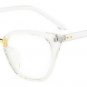 Hikulity Eyewears Vintage Cat Eye Sunglasses Women Brand Design Oversized Retro Rivet Mirror Sun Gla