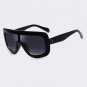 WINLA Newest Unique Women Sunglasses Square Glasses Vintage Big Frame Sun Glasses Acetate Shades Gra