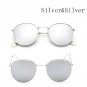 Round Metal Sunglasses Steampunk Men Women Fashion Glasses Brand Designer Retro Vintage Sun Glasses