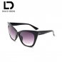DOLCE VISION 2018 Fashion Cat Eye Sunglasses Women Sun Glasses Original Mirror Eyewear High Quality
