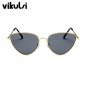 Retro Sexy Cat Eye Women Sunglasses Female Metal Frame Sunglasses Man Brand Designer Red Yellow Pink