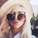 High Quality Oversized Round Sunglasses Women Brand Designer Vintage Retro Sunglass Female Sun Glass