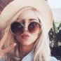 High Quality Oversized Round Sunglasses Women Brand Designer Vintage Retro Sunglass Female Sun Glass