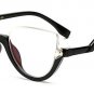 2017 Cat Eye Sunglasses Brand Designer Vintage Half Frame Protection Sun Glasses for Women Sexy Sung