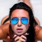 Brand Design Grade Aviator Sunglasses Women Men Mirror Sunglasses Points Sun Glasses For Women Femal