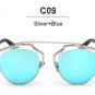 Cat Eye Mirror Celebrity Sunglasses Classic Superstar Women Or Men Italy Real UV400 Sun Glasses Bra