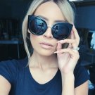 Vintage Cat Eye Sunglasses Women Brand Designer 2018 Mirror Sunglass Female Sun Glasses For Women Gl