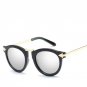 Luxury Vintage Round Sunglasses Women Brand Designer 2018 Cat Eye Sunglasses Sun Glasses For Women F