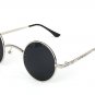 Vazrobe Small Round Steampunk Sunglasses for Men Women Vintage Sun Glasses Men\'s Gothic Goggles Ret