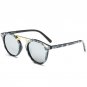 SOJOS Mirror Round Sunglasses Women Brand Designer 2017 Eyewear Color Lens Oval Lunette Sun Glasses