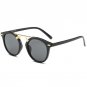 SOJOS Mirror Round Sunglasses Women Brand Designer 2017 Eyewear Color Lens Oval Lunette Sun Glasses