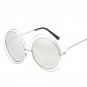 Luxury Round Sunglasses Women Brand Designer 2018 Vintage Retro Oversized Sunglass Female Sun Glasse