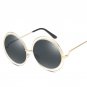 Luxury Round Sunglasses Women Brand Designer 2018 Vintage Retro Oversized Sunglass Female Sun Glasse