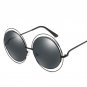 Luxury Round Sunglasses Women Brand Designer 2018 Vintage Retro Oversized Sunglass Female Sun Glasse