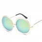 Luxury Round Sunglasses Women Brand Designer 2018 Vintage Retro Oversized Sunglass Female Sun Glasse