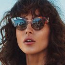 JackJad New Fashion Camouflage Jungle Style Sunglasses Half Frame Cat Eye Brand Design Sun Glasses O