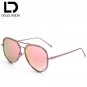 DOLCE VISION Aviator Polarized Sunglasses Women Mirror 2018 Shades Brand Sun Glasses For Women Pilot
