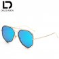 DOLCE VISION Aviator Polarized Sunglasses Women Mirror 2018 Shades Brand Sun Glasses For Women Pilot
