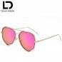 DOLCE VISION Aviator Polarized Sunglasses Women Mirror 2018 Shades Brand Sun Glasses For Women Pilot