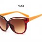YOOSKE oculos de sol feminino Eyebrow Design Sunglasses Women Fashion Cat Eye Frame Mirror Sun Glass