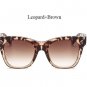 women Cateye Sunglasses Brand Designer Cat Eye Sun Glasses Female Fashion 2017 New Retro Rivet Gradi