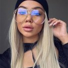 New Fashion Women Oversized Aviation Uv400 Sunglasses Lady Men cat eye sunglasses Brand Designer Cle