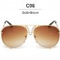 New Fashion Women Oversized Aviation Uv400 Sunglasses Lady Men cat eye sunglasses Brand Designer Cle