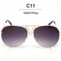 New Fashion Women Oversized Aviation Uv400 Sunglasses Lady Men cat eye sunglasses Brand Designer Cle