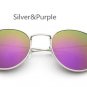 2016 retro round sunglasses women men brand designer sun glasses for women Alloy mirror sunglasses r